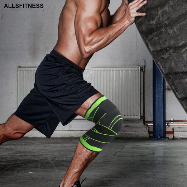 

non-slip knee support protector kneepad kneecap pads pressurized elastic brace belt for running basketball volleyball elbow &, Black;gray