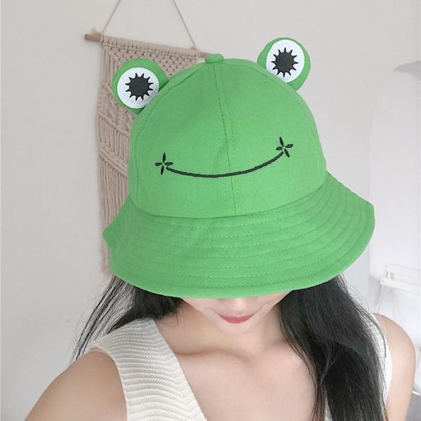 

wide brim hats frog bucket hat for women summer autumn plain female panama outdoor hiking beach fishing cap sunscreen woman sunhat bob, Blue;gray