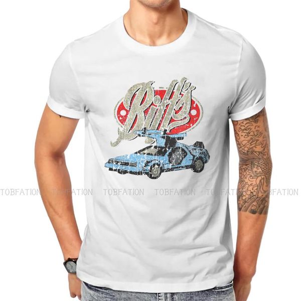 

men's t-shirts back to the future movie original tshirts cool print t shirt hipster clothing size s-6xl, White;black