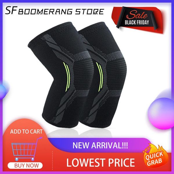 

equipment knee tendon running - way pads band nylon cycling protector kneecap stretch gym support four sports strap st elbow &, Black;gray