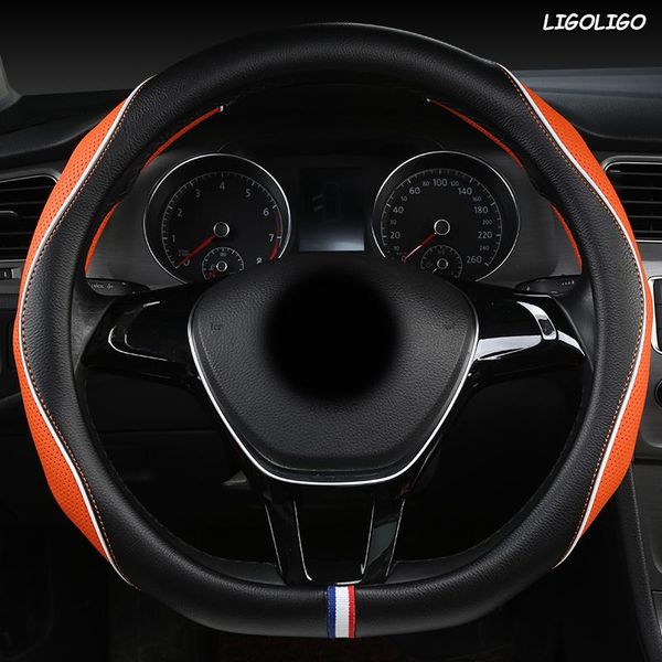 

steering wheel covers ligoligo leather car cover for mitsubishi asx outlander lancer pajero l200 mirage triton attrage