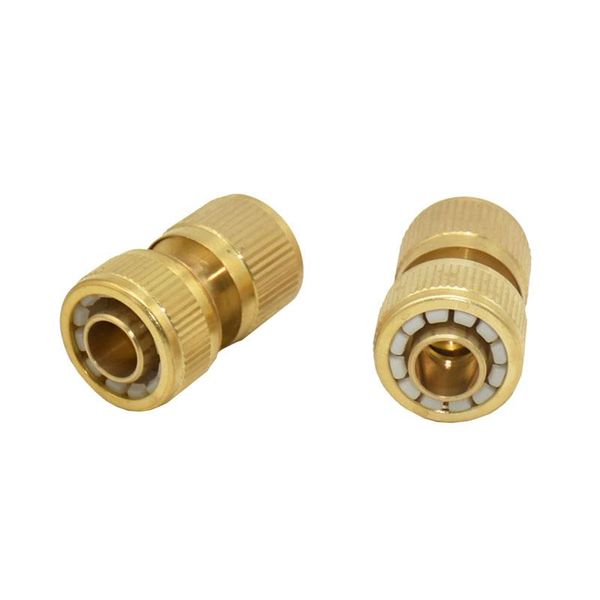 

5/8 inch garden hose watersconnector brass quick copper water gun adapter 6pcs watering equipments