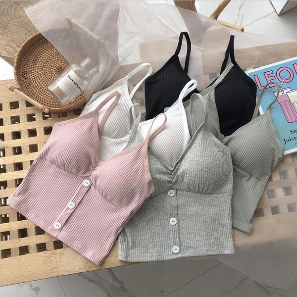 

the beautiful back-wrapped tube girl all-match inner and outer wear seamless camisole camisoles & tanks, Black;white