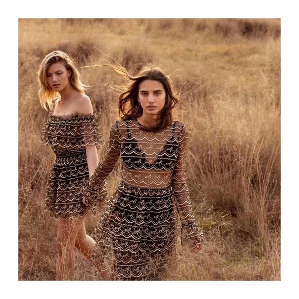 

two piece dress women's of 2021 spring and summer, White