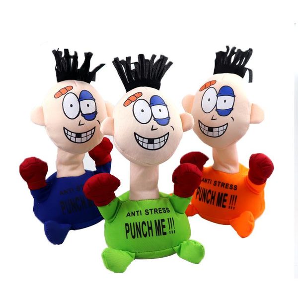 

decorative objects & figurines plush toy hit me villain electric creative vent screaming doll cartoon