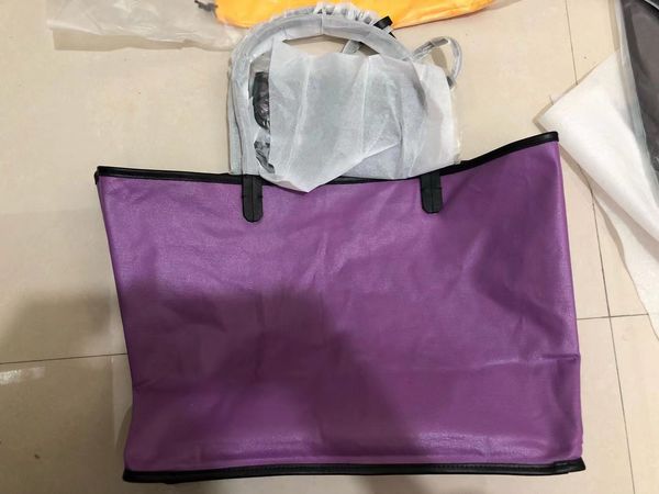 

women's bag goya magic color bag double-sided wrapper color shopping the highest quality single shoulder handbag single side gy real to, Black