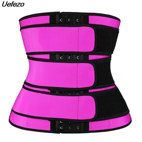 

women slimming sheath workout trimmer neoprene belt tummy body shaper fitness corset shapewear adjustable sweat reducing girdles waist suppo, Black;gray