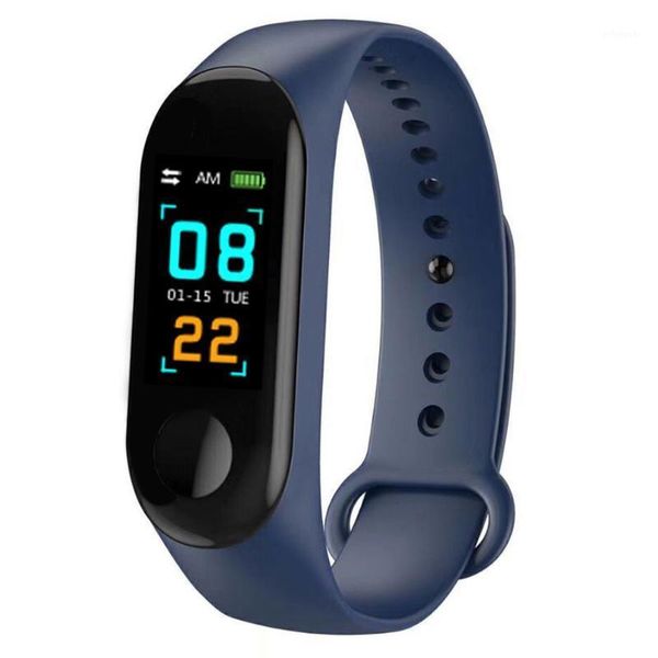 

smart wristbands 2021 m3 color screen waterproof sports bracelet heart rate sleep professional monitoring men and women1