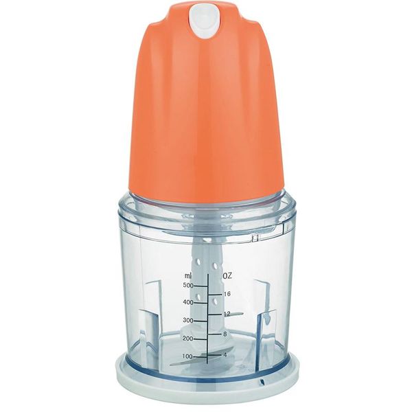 

blender home portable electric mixer meat fruit food grinder 200w mini chopper 500ml with stainless steel blade c201