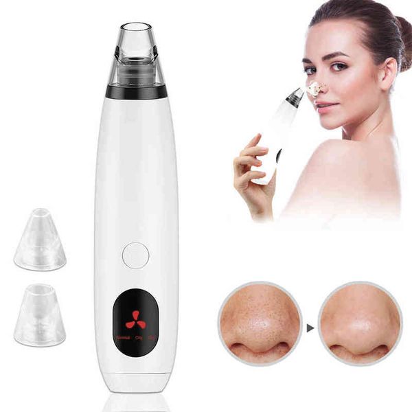 

face care devices facial blackhead remover pore acne pimple removal nose cleaner vacuum suction diamond beauty clean skin 220211