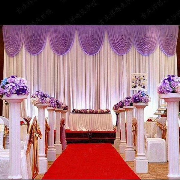 

party decoration wedding backdrop curtain beautiful decorations 6m*3m background scene decor supplies ice s