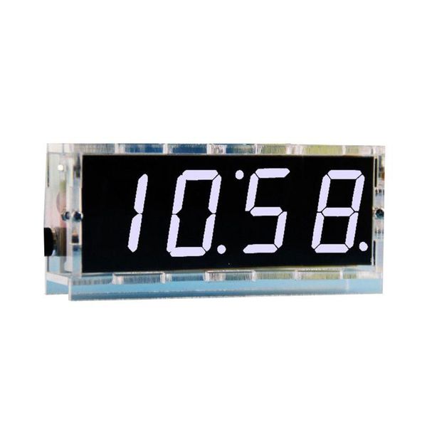 

timers 1set diy electronic clock kit led microcontroller digital time thermometer