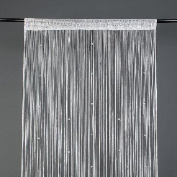 

curtain acrylic string & drapes