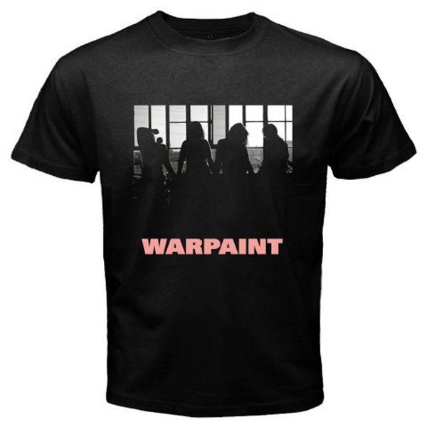 

warpaint men's black t-shirt size s-3xl, White;black