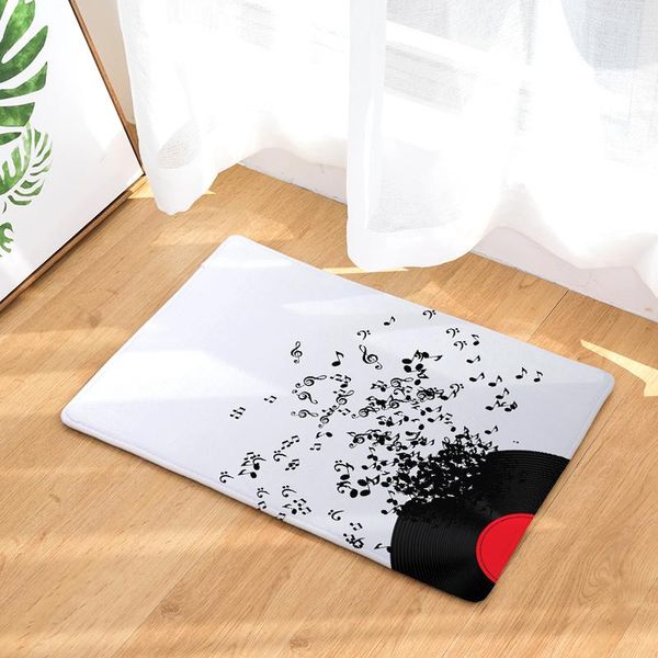 

carpets flannel note door mats household bathroom foot long bedroom