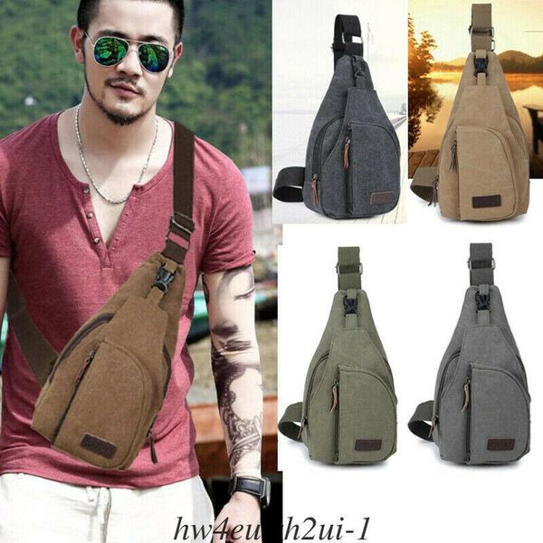 

waist bags men women nylon sling bag backpack crossbody shoulder chest cycle daily travel cross body canvas pack