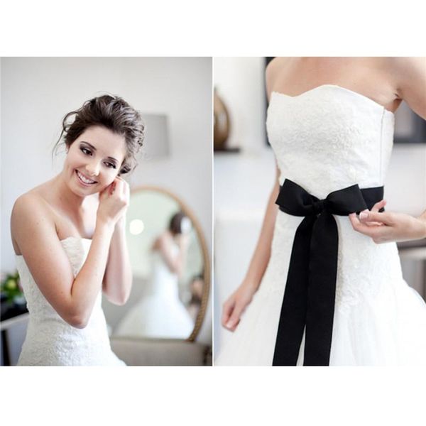 

wedding sashes jovivi bridal belts for dresses sash belt special occasion simple classic prom party womens solid waistband, White