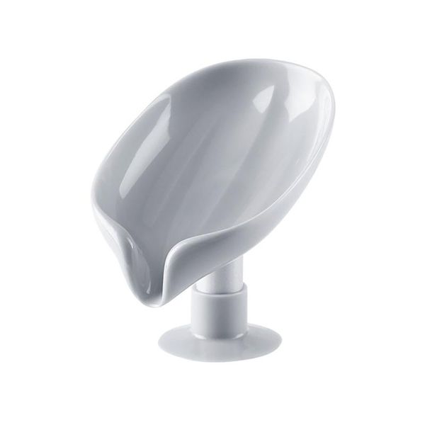 

soap dishes est dish leaf shaped holder shower shelf bath box sponge tray high sucker wholesale