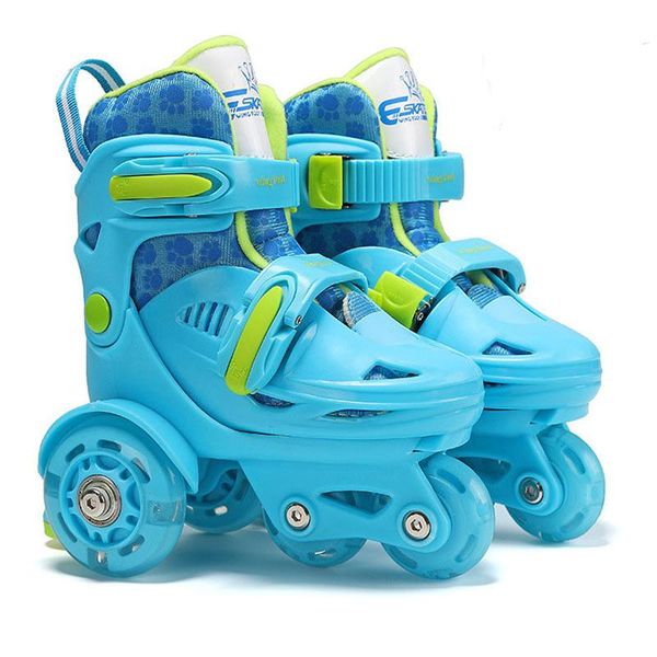 

inline & roller skates adjustable shoes for kids rollerskates wheels skate boys
