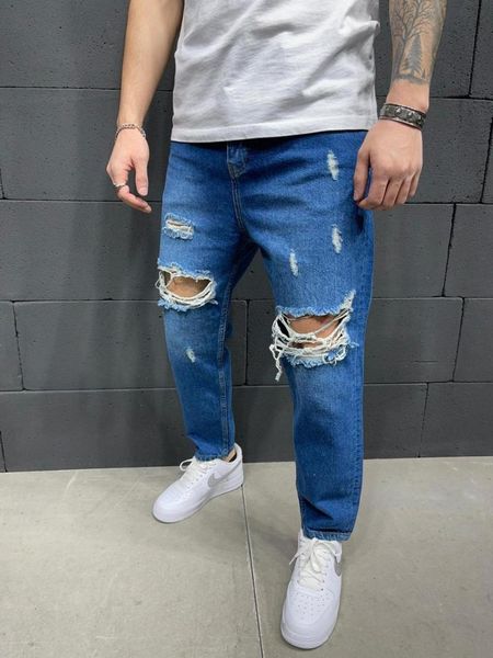 

men's jeans premium laser boyfriend blue