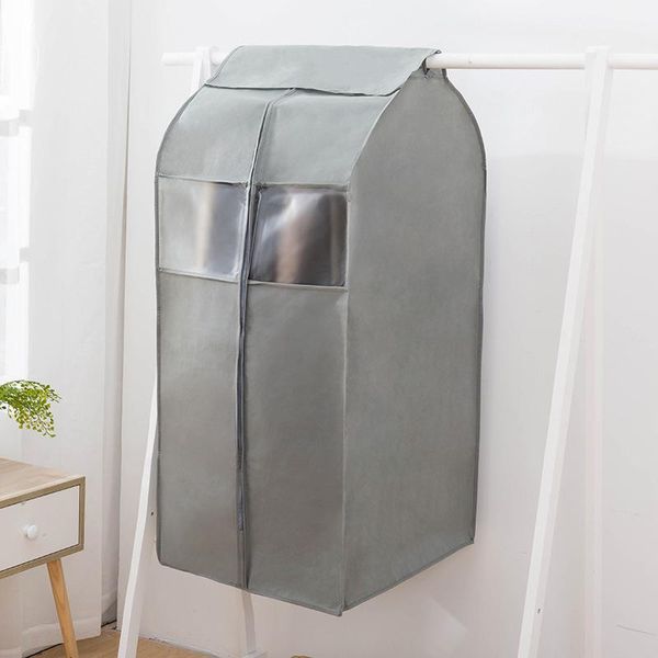 

clothing & wardrobe storage m/l dustproof clothes cover thickened cloth protector garment suit dress coat organizer plastic home pouch bag