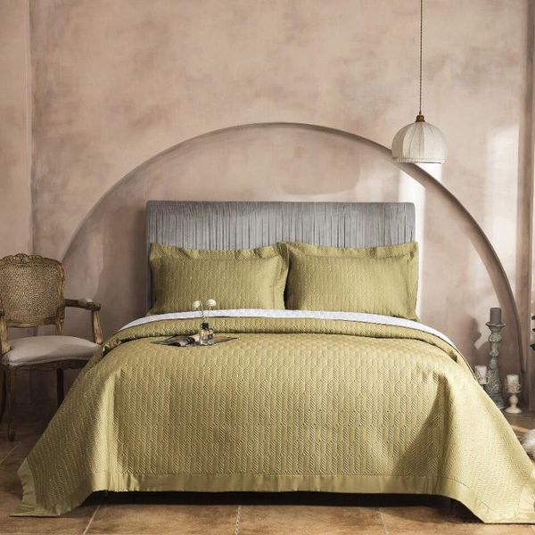 

comforters & sets quality egyptian cotton bedspreads quilt set 3-piece silky embroidered quilts bed cover pillow shams king queen coverlet b