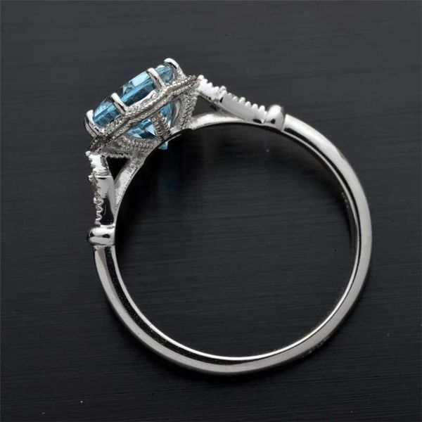 

wedding rings fashion women vintage gem engagement ring wholesale size 6-10, Slivery;golden