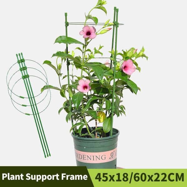 

other garden supplies 45/60cm 1pcs climbing vine rack fiberglass tube plant support frame flower vegetables decorative trellis bracket