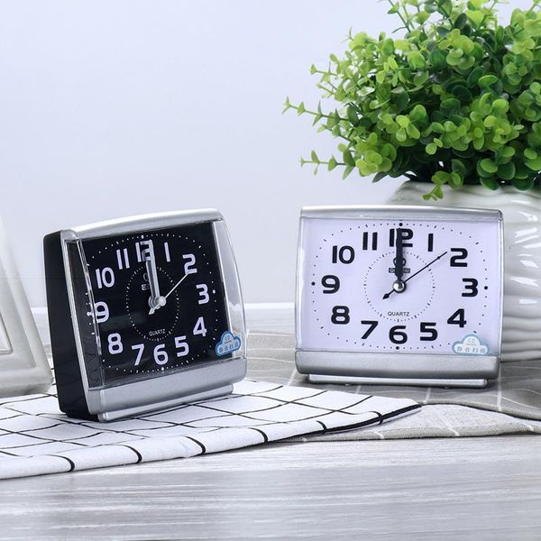 

silent alarm clock 5 minutes wake up clocks sweep student awakening bedroom deskhome decoration simple gift other & accessories