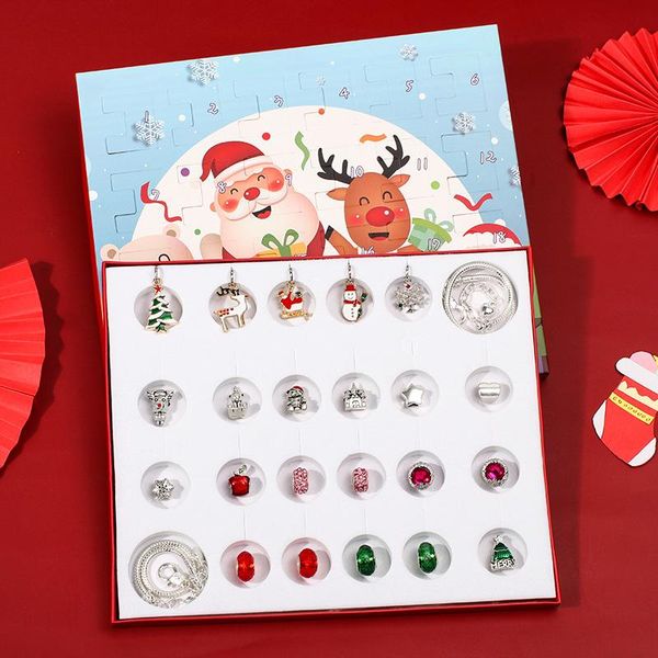 

other christmas glass beads small craft with enamel santa claus xmas tree snowman charm for diy bracelet jewelry making supplies