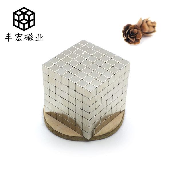 

f4 4 * 4 environmental protection electroplating strong magnetic toy rubik's cube magnet 4 four