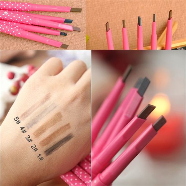 

1pcs longlasting eyebrow pencil natural waterproof rotating automatic eye browpencil cosmetic eyebrow shaping liner pen9157909