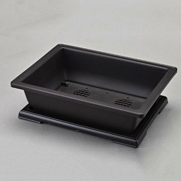 

planters & pots flower pot plastic rectangle bonsai outdoor accessories balcony garden container