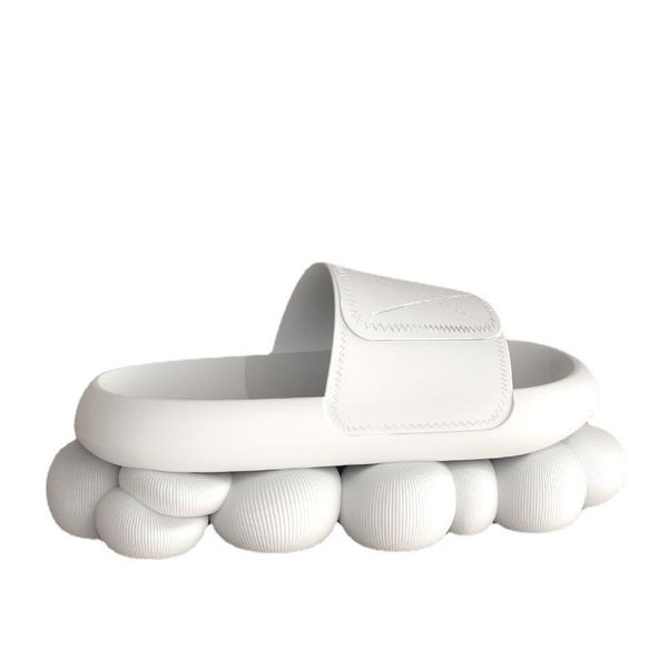 

sandals women summer slides breathable cool beach slippers fish mouth flip flops light weight bone plus size 36-45, Black