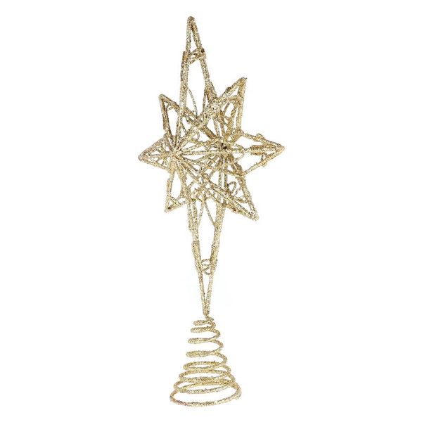 

christmas decorations anise star tree er golden holiday iron festival treedecor for home party (golden, 16x30c