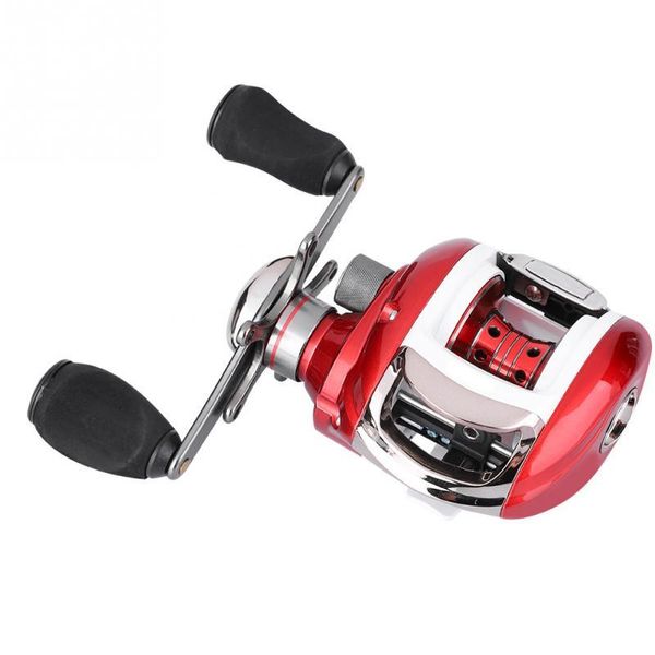 

baitcasting reels fishing reel 12+1 ball bearing left/right hand bait casting 6.3:1 high speed metal rod accessory