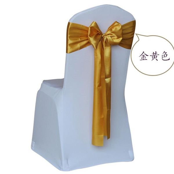 

chair sashes el wedding satin band chairs decoration decor jaju1032