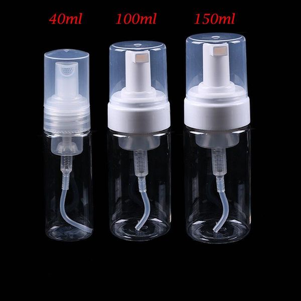 

1pc portable empty spray bottles 40/100/150ml perfume bottle refillable container cosmetic containers foam soap dispenser liquid