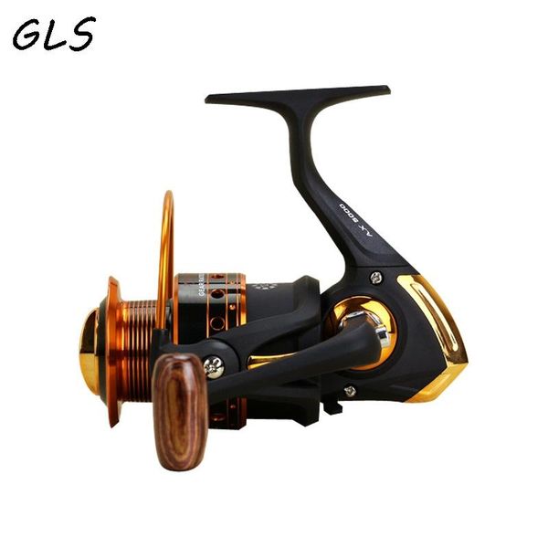 

baitcasting reels selling spinning fishing reel 1000-9000 series pre-loading wheel 12+1bb ball bearing