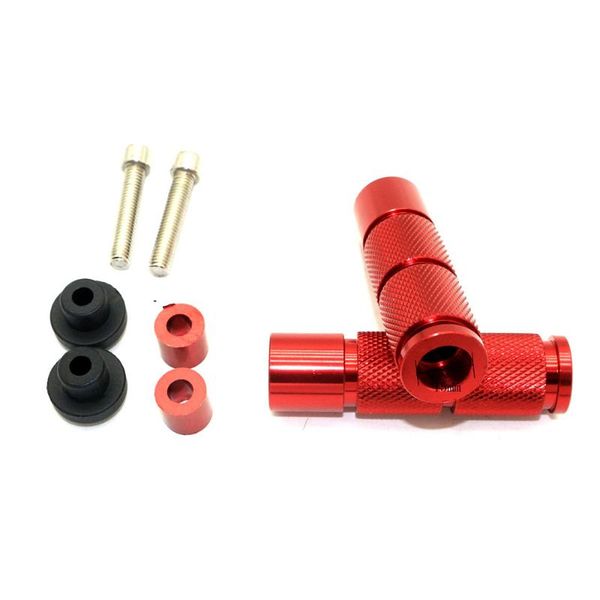 

pedals 2pcs universal cnc aluminum motorcycle bike atv footrests foot pegs