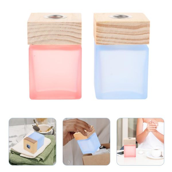 

storage bottles & jars 2pcs fragrance release diffuser essential oil containers