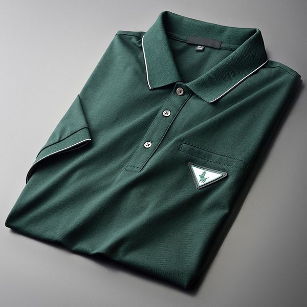 

tee shirt shirt 100% cotton mens luxury solid color short sleeve summer man fashion green slim fit male t-shirts 4xl, White;black