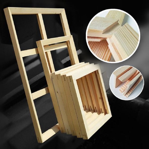 

canvas frame wooden frames po oil painting diamond wall art diy poster drop