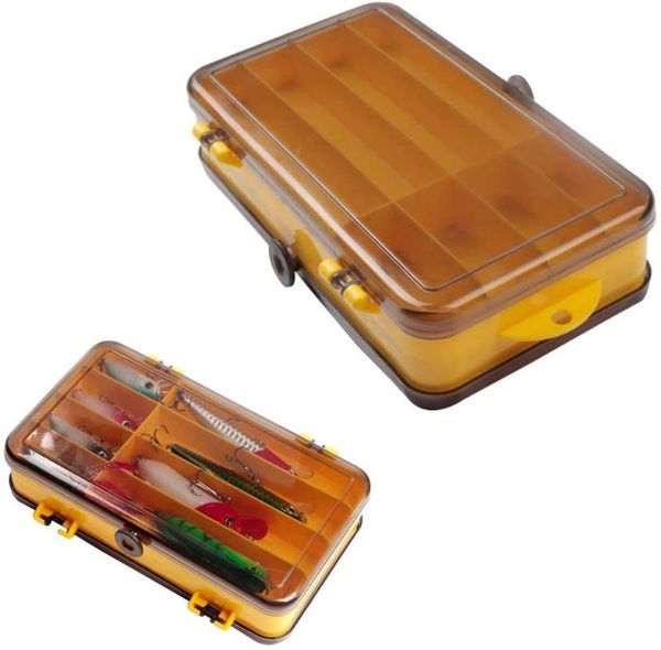 

fishing box double-sided accessories storage portable outdoor tackle