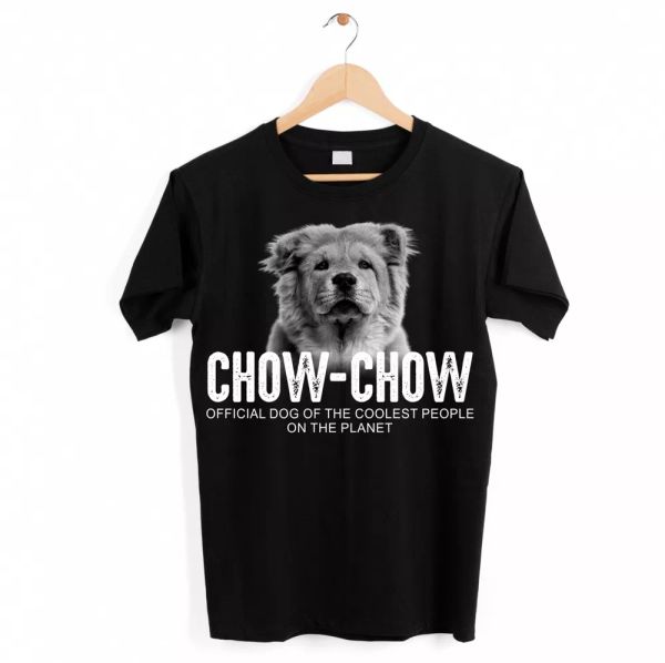 

Chow Chow Dog Unisex Shirt Official Dog Cool People Funny Dog Motif T-Shirt, Mainly pictures