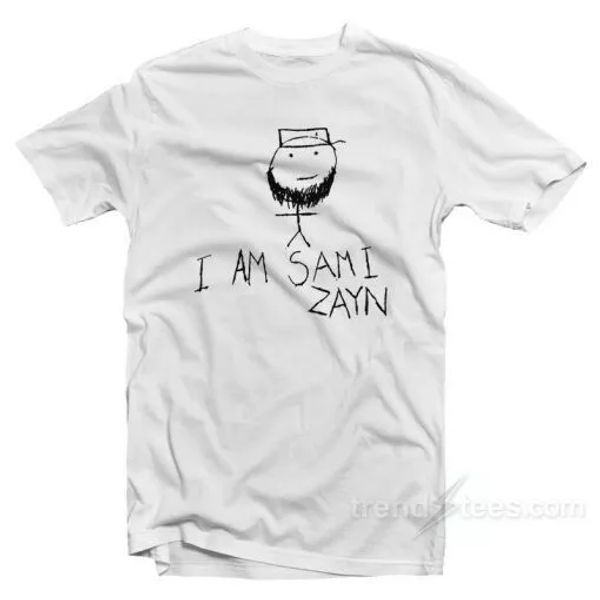 

I Am Sami T-Shirt, White;black