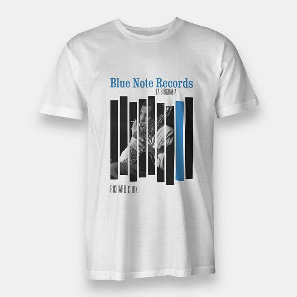 

blue note records richard cook men's t-shirt white, White;black