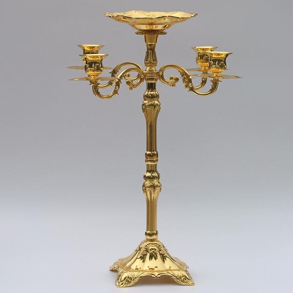 

est silver gold candle stand finish metal centerpiece candelabra wedding centerpieces holders party candlestick