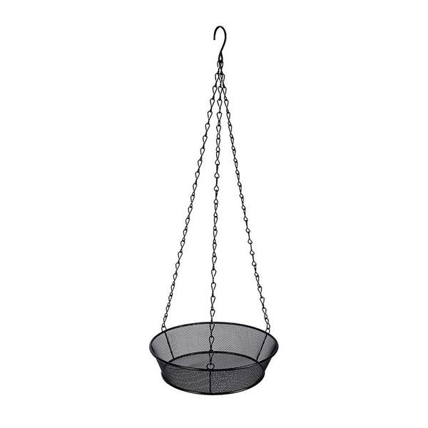 

other bird supplies round large capacity pet durable hummingbird feeder platform metal mesh outdoor garden patio hanging tray gift