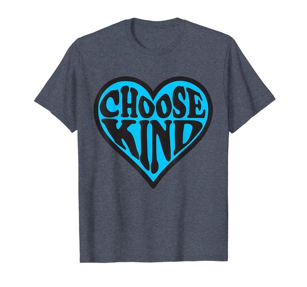 

choose kind heart choose kind move anti bullying tee t shirt, White;black